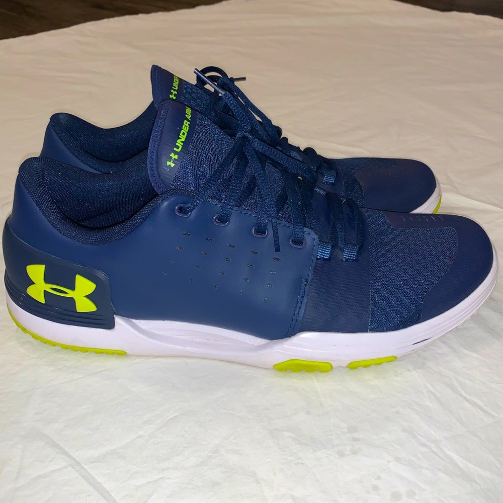 Under Armour Men’s 12.5 Royal Blue Sneakers.